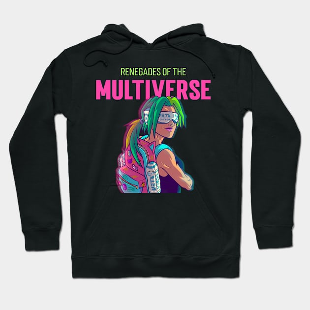 "Renegades of the Multiverse" - 1 of 6 Hoodie by The Multiverse Marketplace